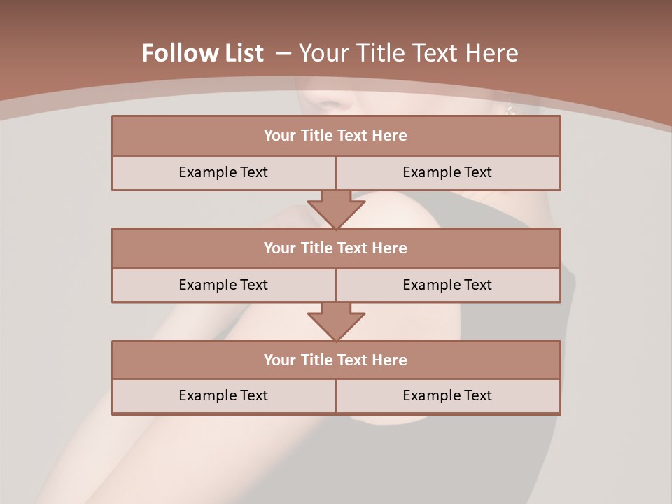 Communication Chair Board PowerPoint Template