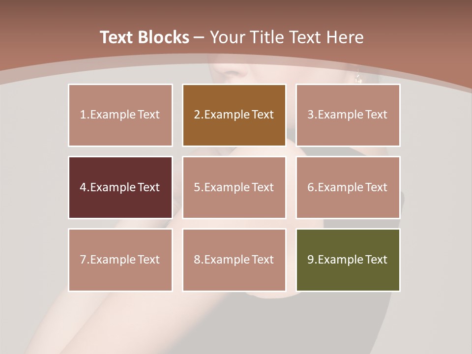 Communication Chair Board PowerPoint Template