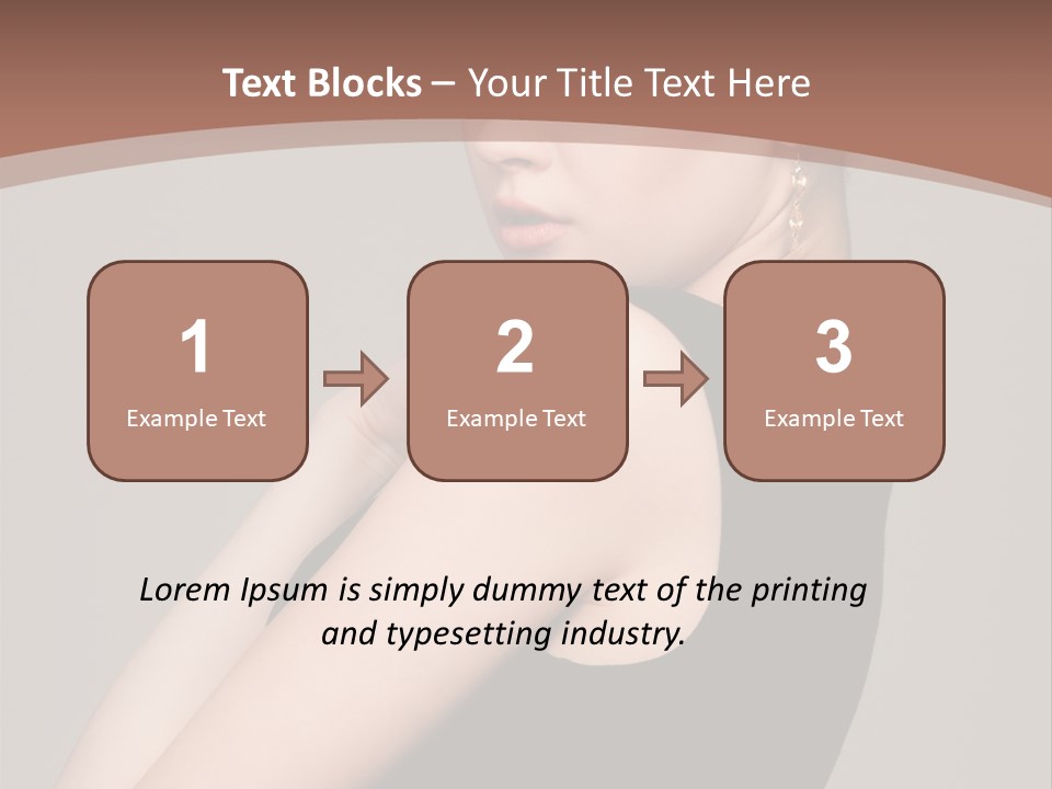 Communication Chair Board PowerPoint Template