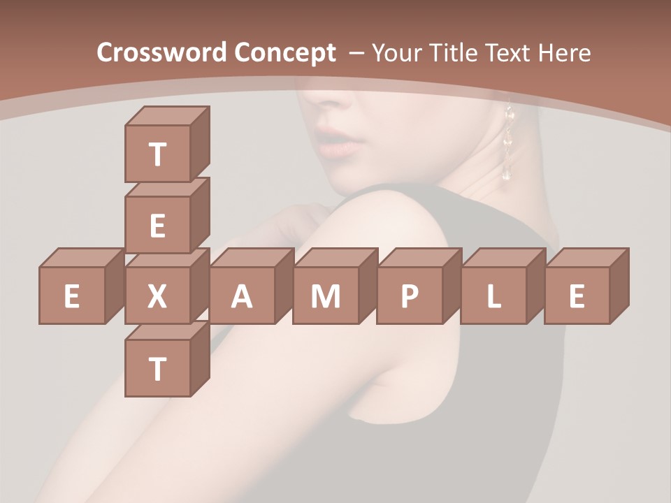 Communication Chair Board PowerPoint Template