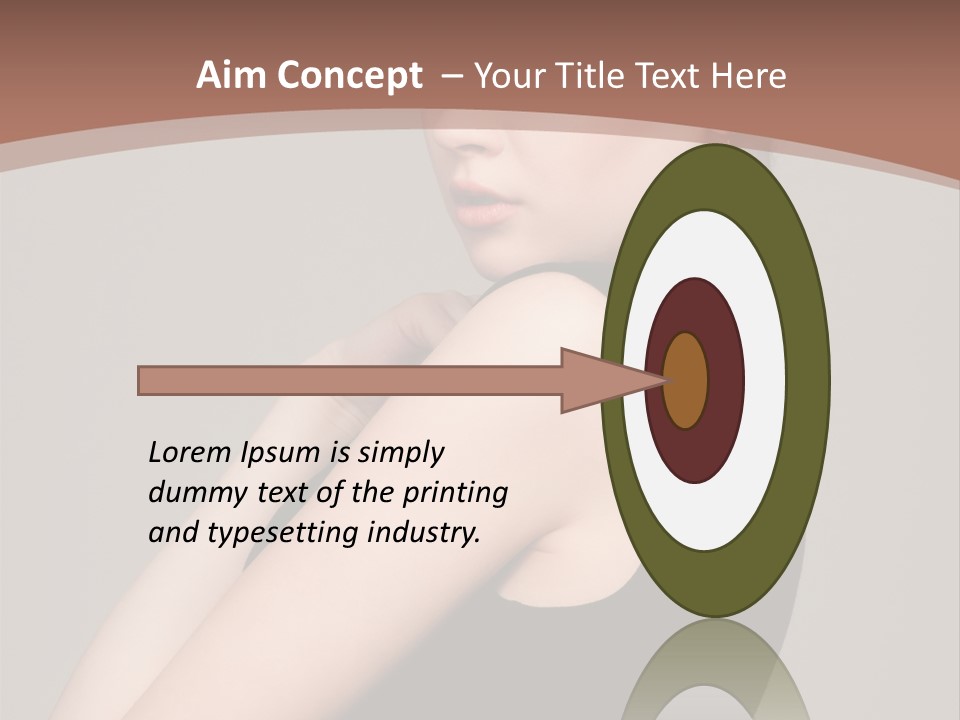 Communication Chair Board PowerPoint Template