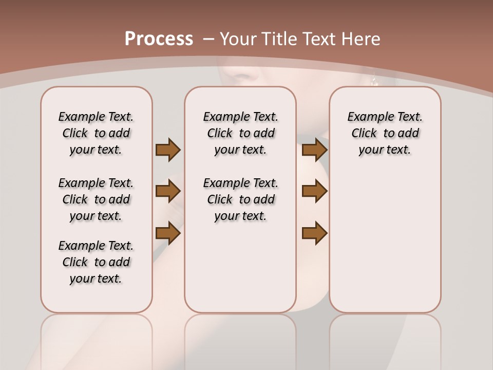 Communication Chair Board PowerPoint Template