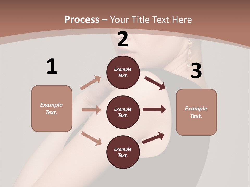Communication Chair Board PowerPoint Template