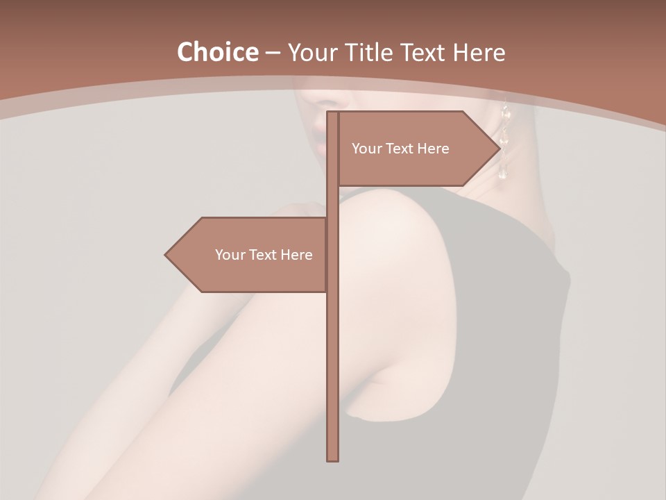 Communication Chair Board PowerPoint Template