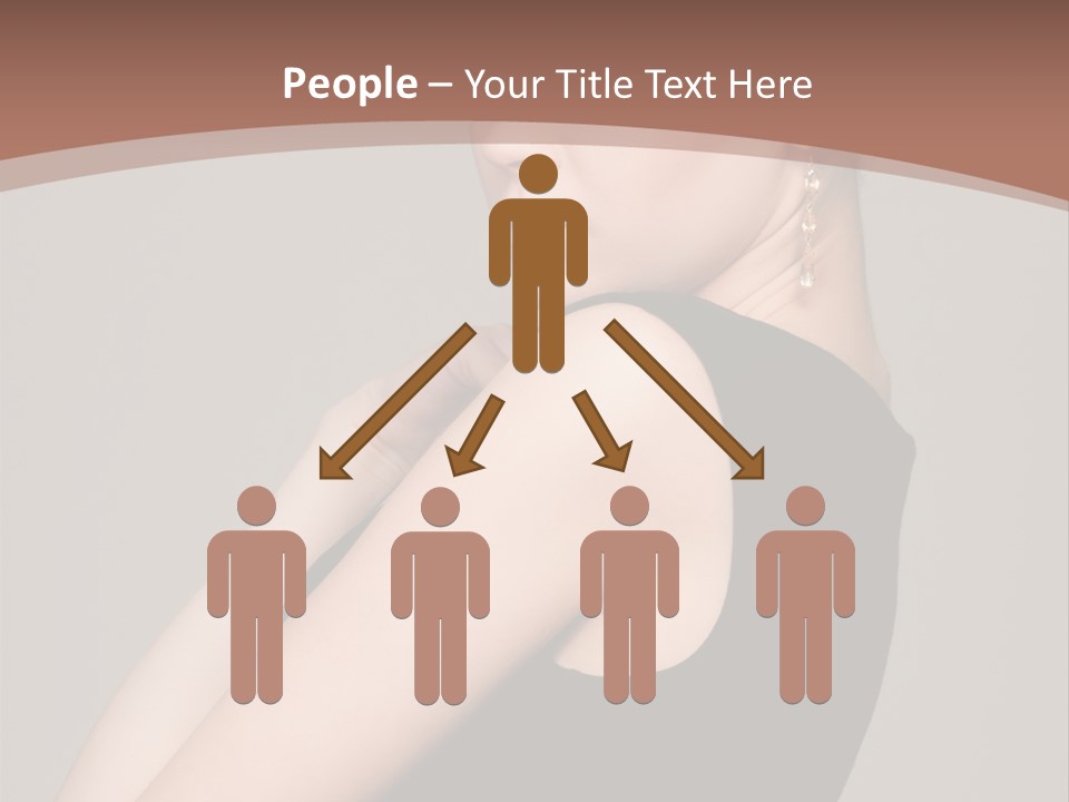 Communication Chair Board PowerPoint Template