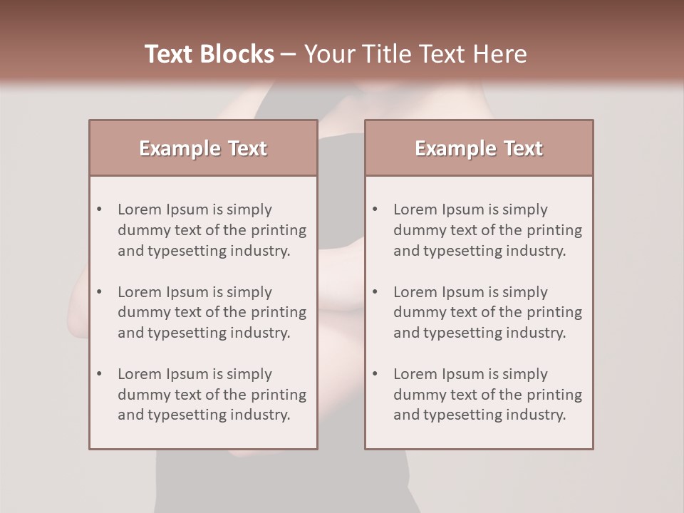 Communication Board Boardroom PowerPoint Template