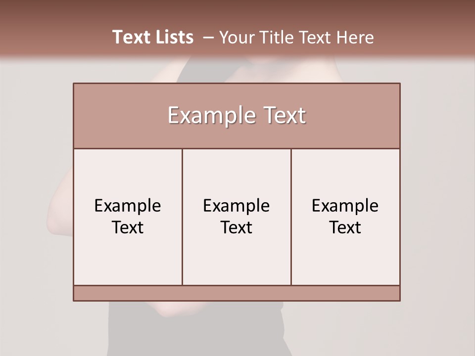 Communication Board Boardroom PowerPoint Template