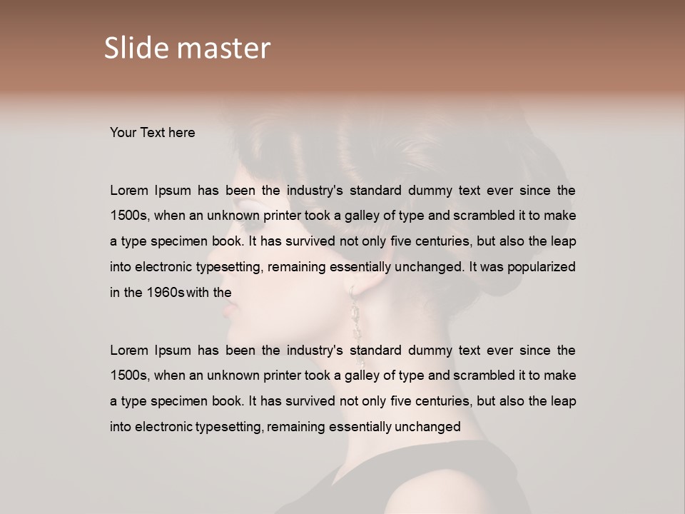 Flower Old Colourful PowerPoint Template