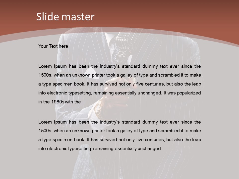 Hat Tobacco Music PowerPoint Template