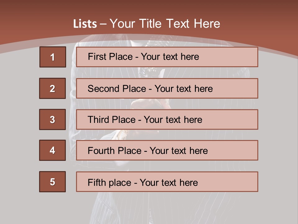 Hat Tobacco Music PowerPoint Template