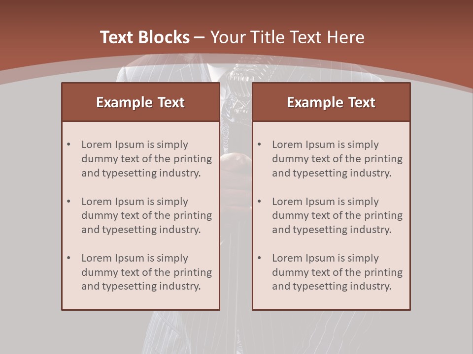 Hat Tobacco Music PowerPoint Template