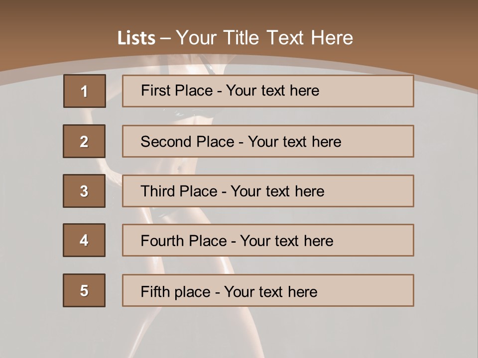 Grace Beautiful Y PowerPoint Template