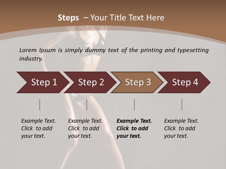 Grace Beautiful Y PowerPoint Template