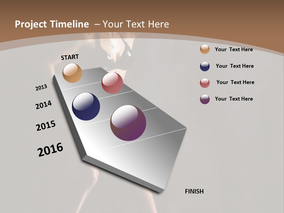 Grace Beautiful Y PowerPoint Template