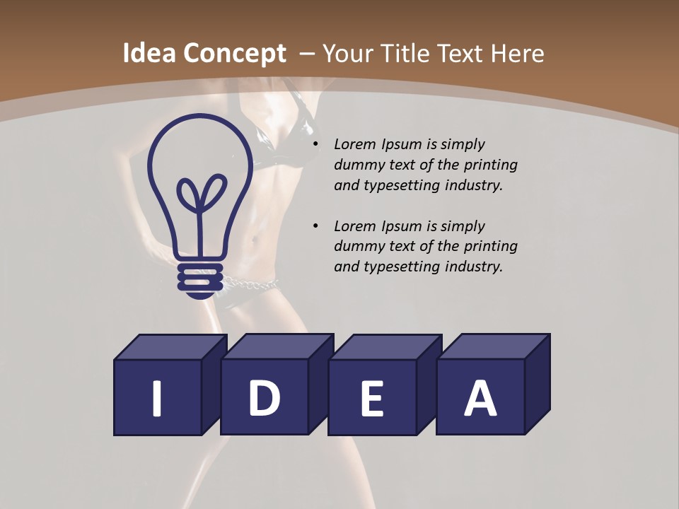 Grace Beautiful Y PowerPoint Template