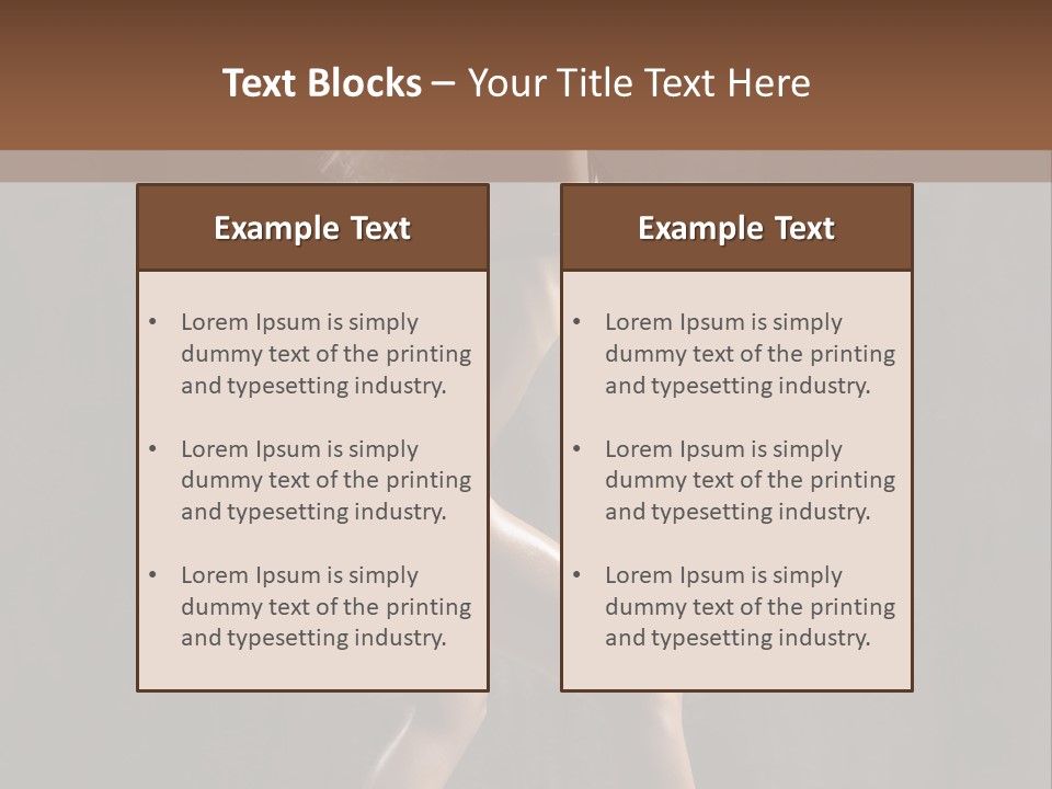 Sexy Studio  PowerPoint Template