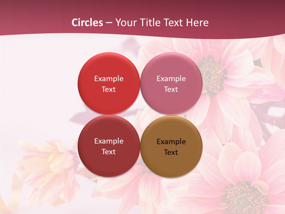 Flower Old Colourful PowerPoint Template