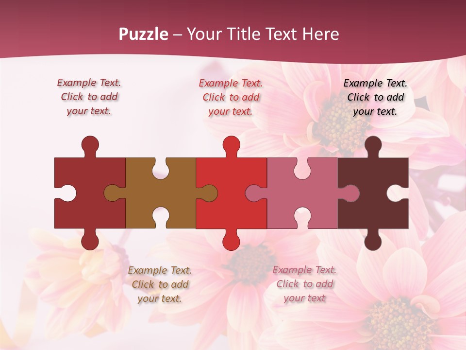 Flower Old Colourful PowerPoint Template