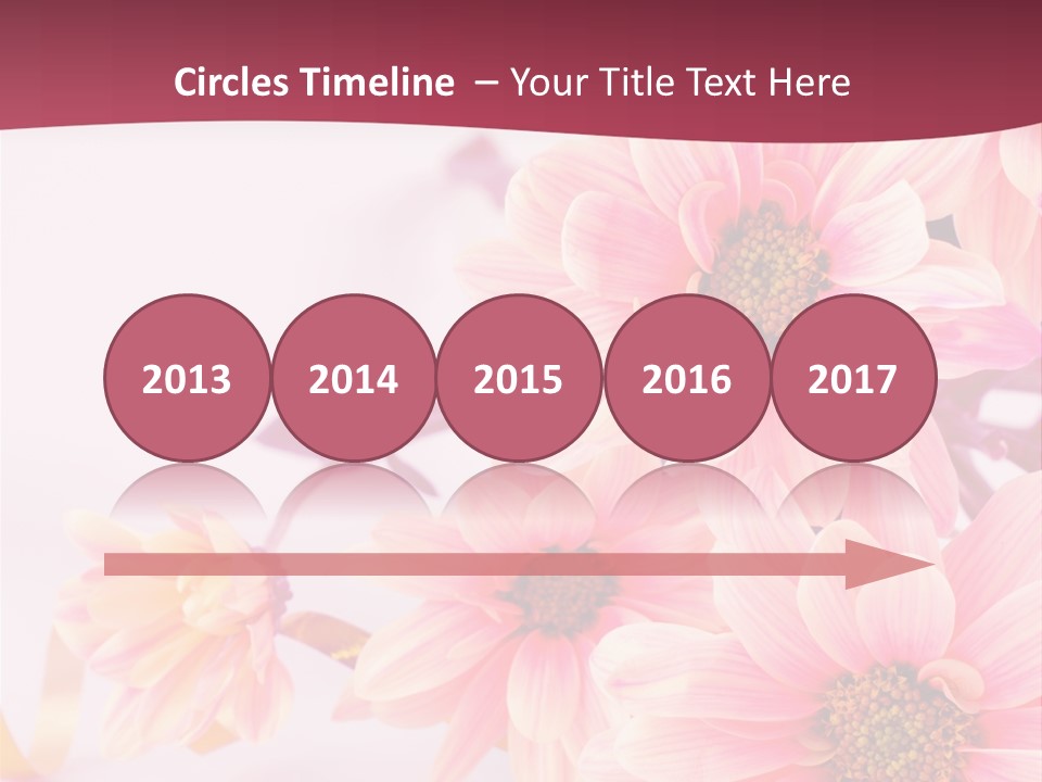 Flower Old Colourful PowerPoint Template