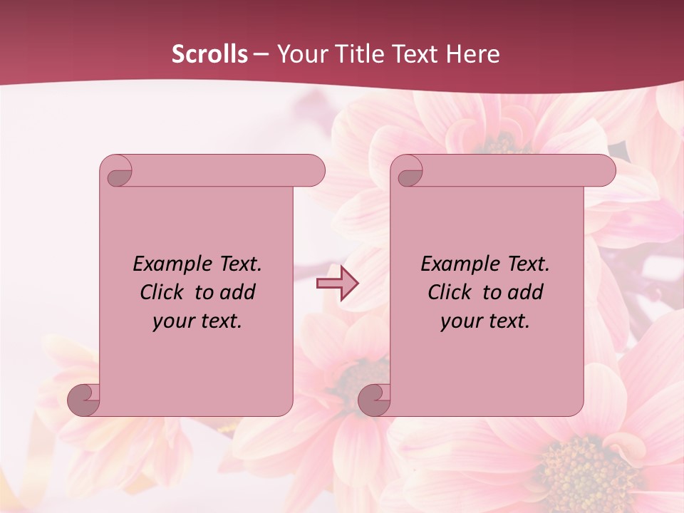 Flower Old Colourful PowerPoint Template