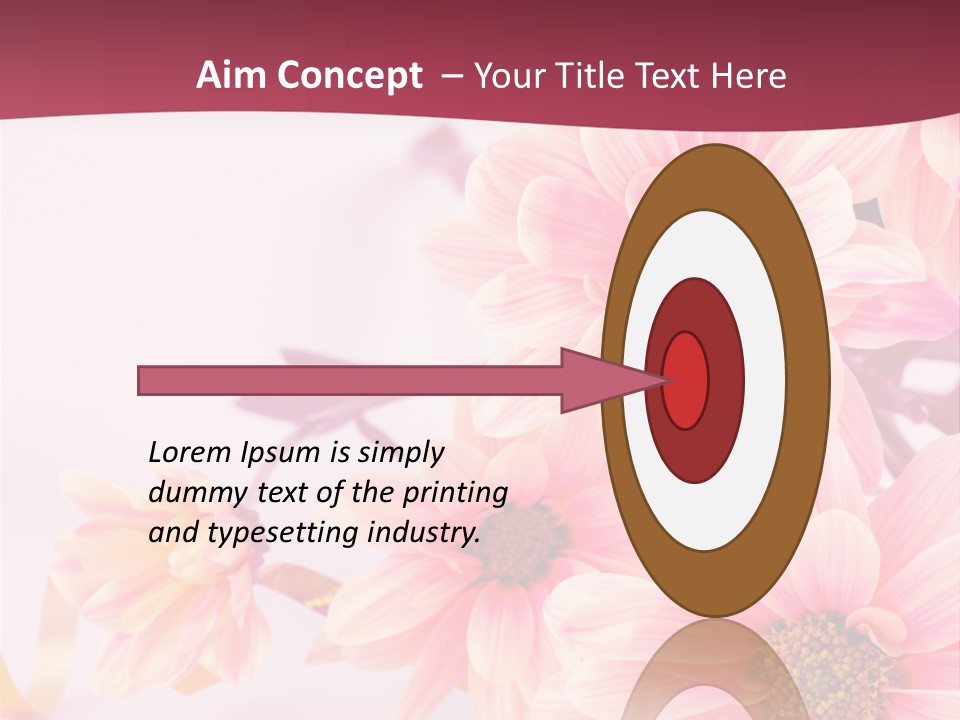 Flower Old Colourful PowerPoint Template