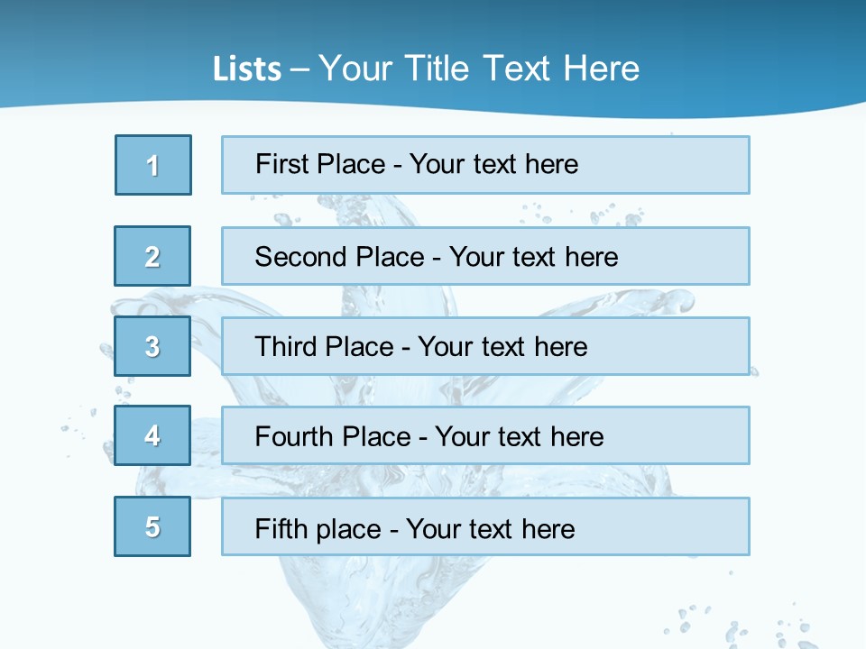 High Ripple Quality PowerPoint Template