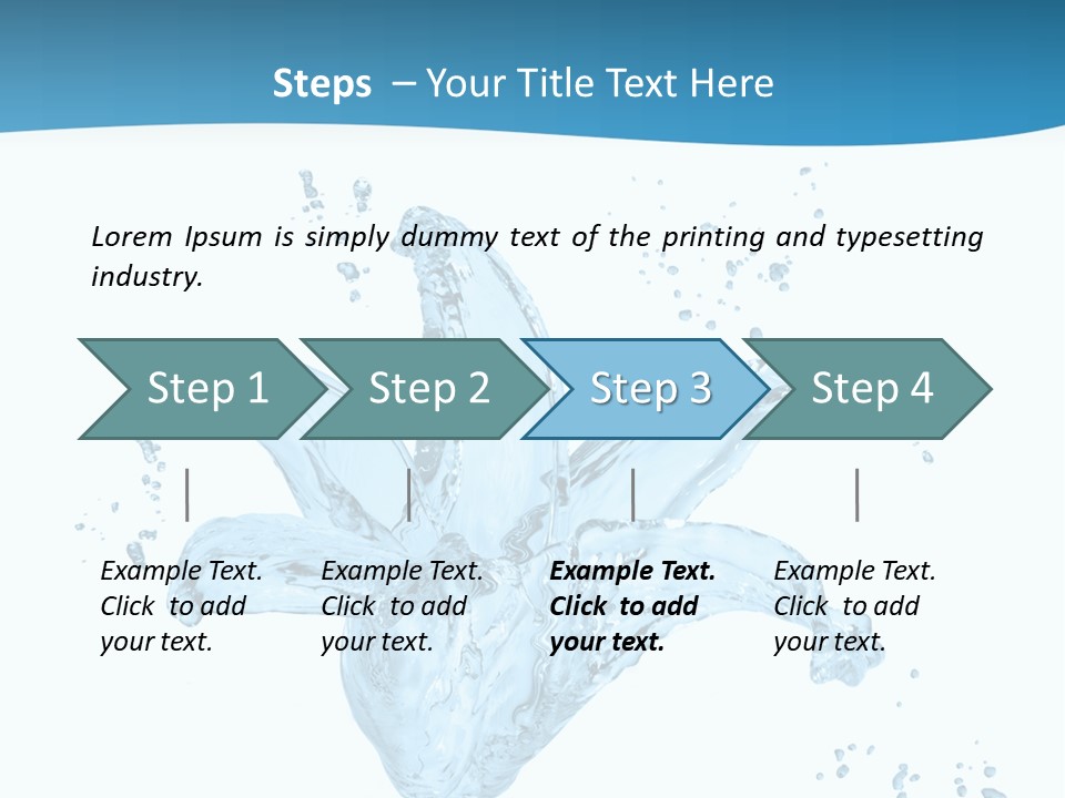 High Ripple Quality PowerPoint Template