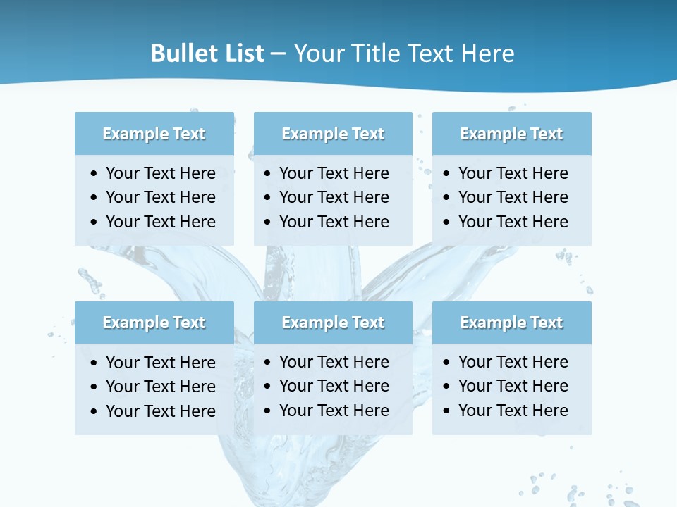 High Ripple Quality PowerPoint Template