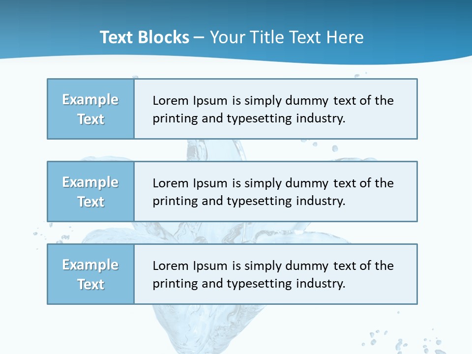 High Ripple Quality PowerPoint Template