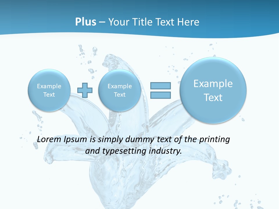 High Ripple Quality PowerPoint Template