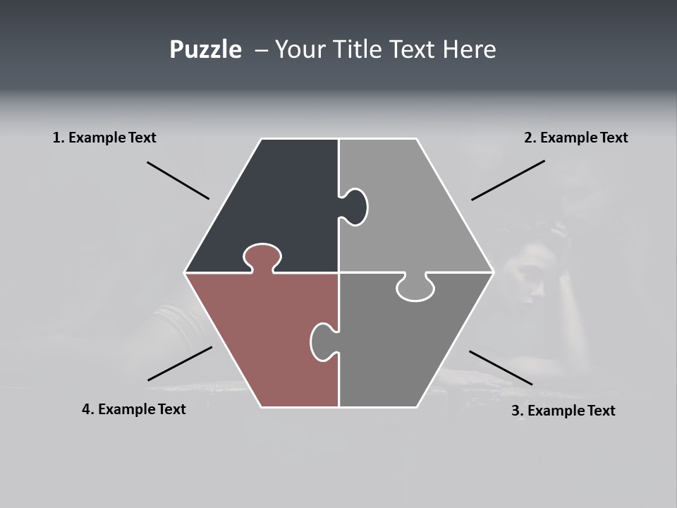 Ugly Lingerie Girl PowerPoint Template