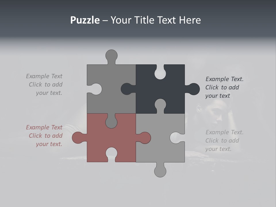 Ugly Lingerie Girl PowerPoint Template