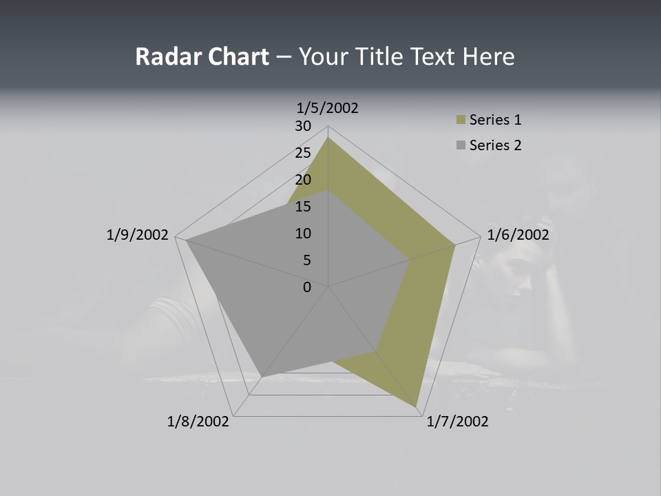 Ugly Lingerie Girl PowerPoint Template