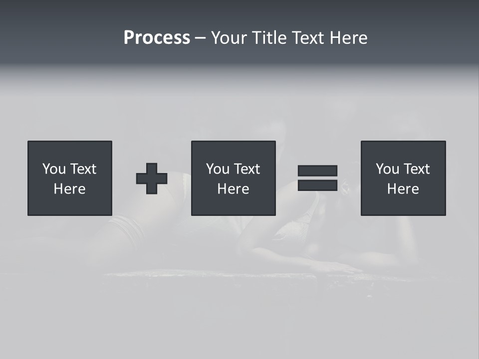 Ugly Lingerie Girl PowerPoint Template