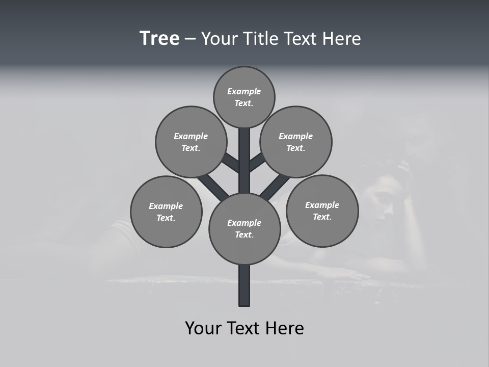 Ugly Lingerie Girl PowerPoint Template