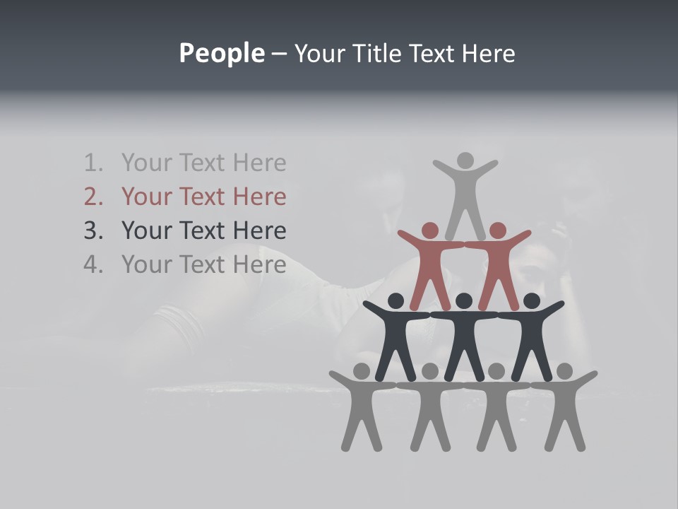 Ugly Lingerie Girl PowerPoint Template