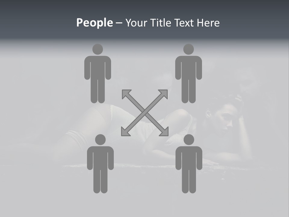 Ugly Lingerie Girl PowerPoint Template