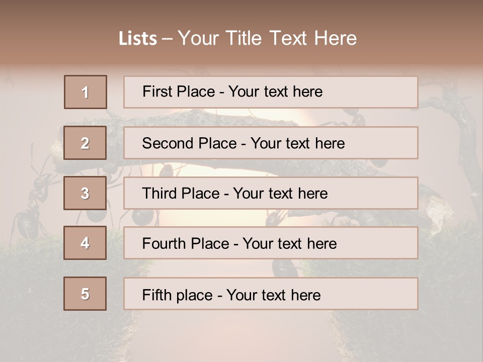 Fairytale Un Et Wood PowerPoint Template