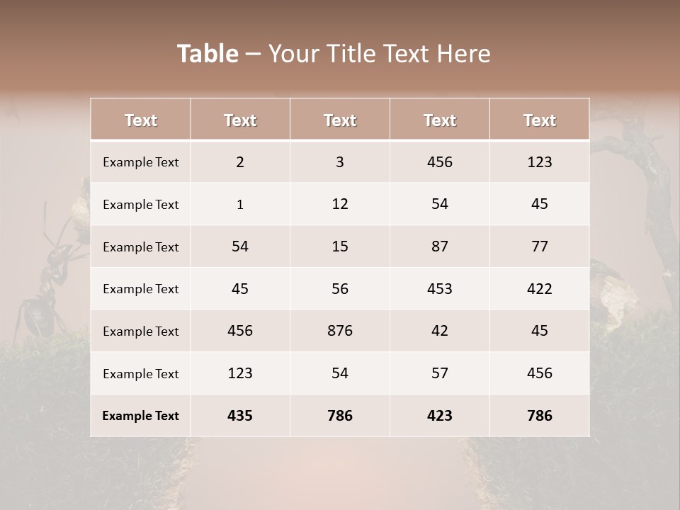 Fairytale Un Et Wood PowerPoint Template