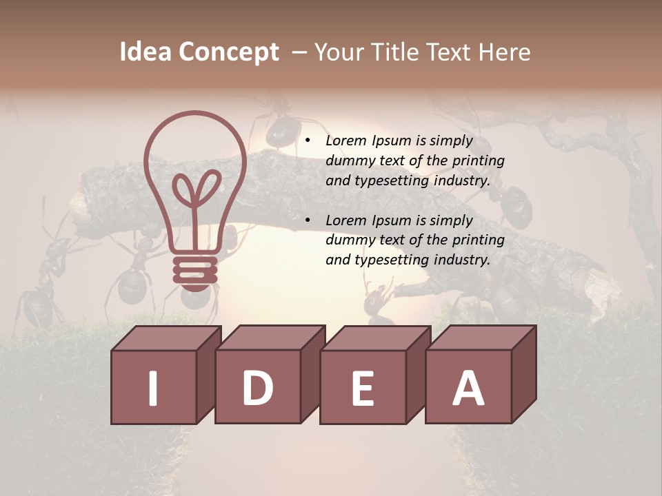 Fairytale Un Et Wood PowerPoint Template