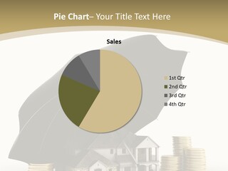 Building Safe Bank PowerPoint Template