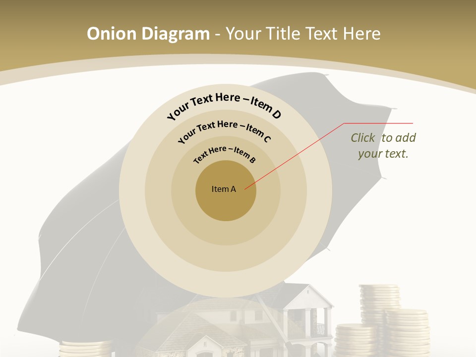 Building Safe Bank PowerPoint Template