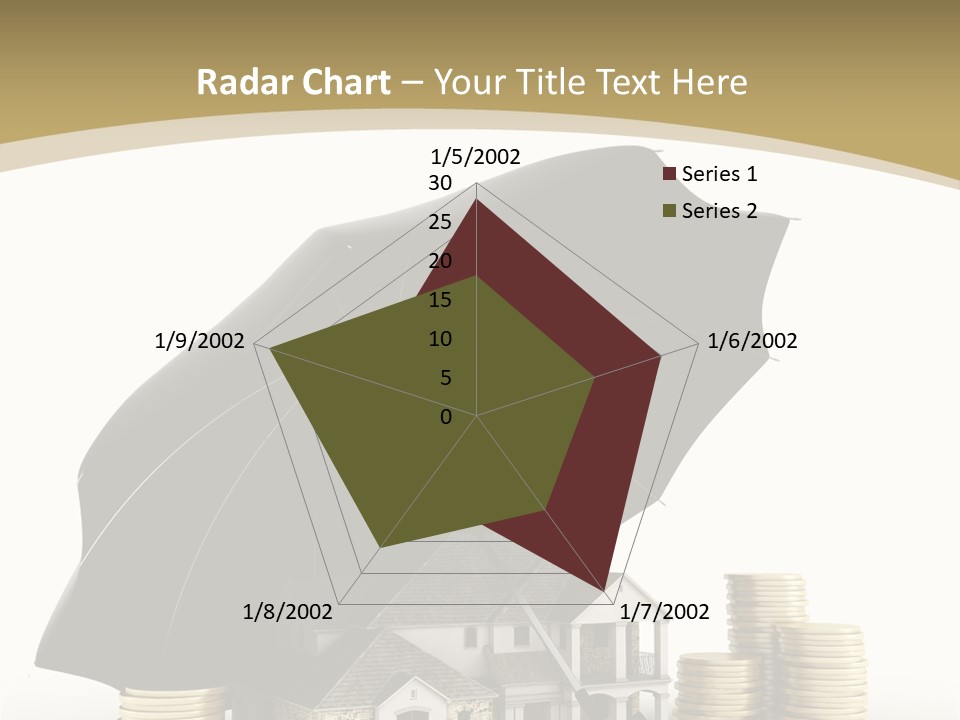 Building Safe Bank PowerPoint Template