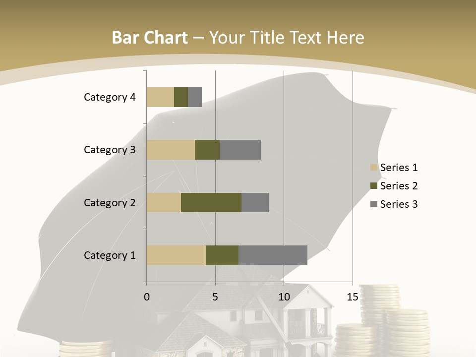Building Safe Bank PowerPoint Template