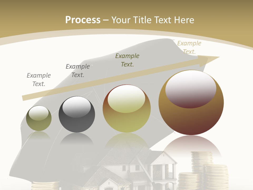Building Safe Bank PowerPoint Template