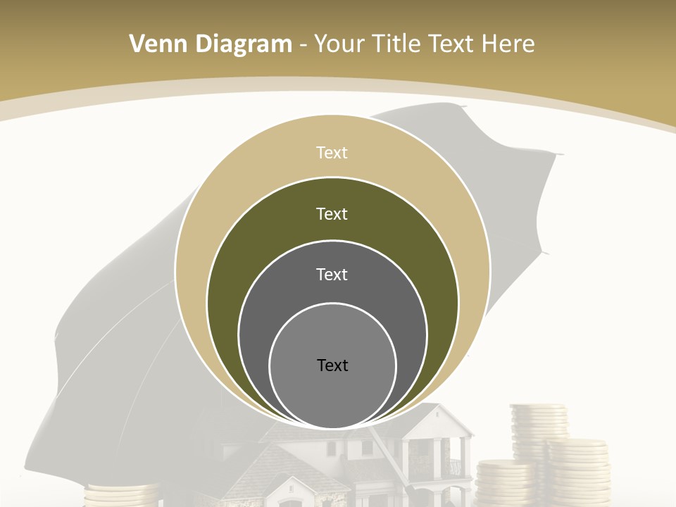 Building Safe Bank PowerPoint Template