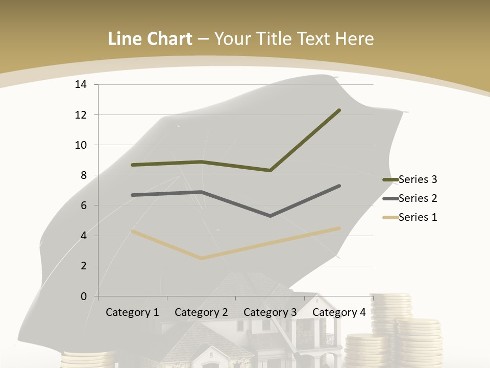 Building Safe Bank PowerPoint Template