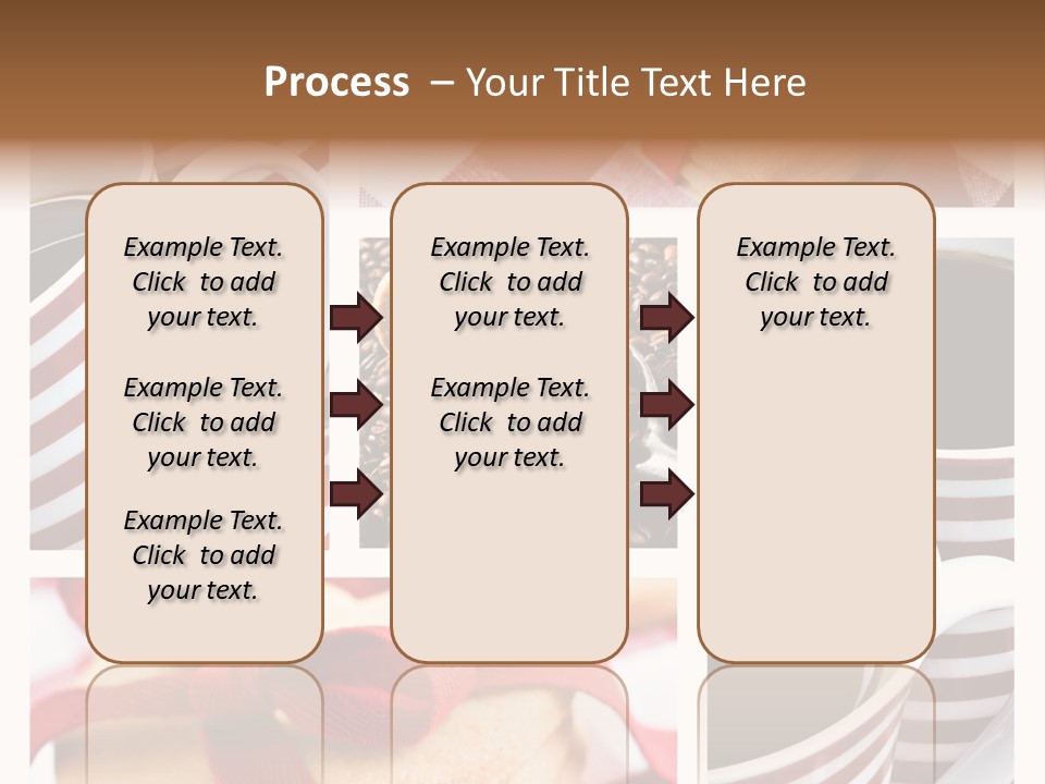 Mocha Dark Heart PowerPoint Template