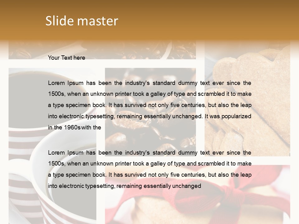 Love Food Sweet PowerPoint Template
