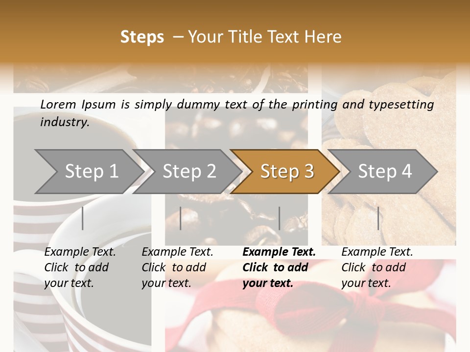 Love Food Sweet PowerPoint Template